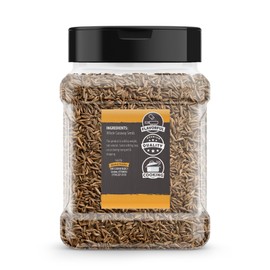 Birch & Meadow Whole Caraway Seeds, 6.4 oz, Rich & Nutty Flavor, Meridian Fennel