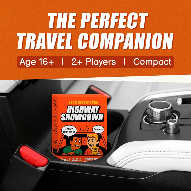 WELL BALANCED Highway Showdown – Fun & Competitive Trivia Car