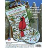 Design Works Crafts Cardinal Counted Cross Stitch Stocking Kit