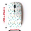 2.4G Wireless Mouse with Cute Pattern Design for All Laptops