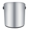 Thicken Round Stainless Steel Coffee Grounds Container Box Bucket Durable