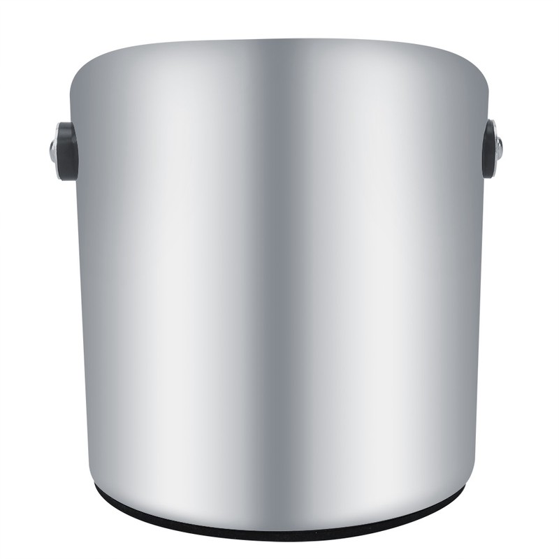 Thicken Round Stainless Steel Coffee Grounds Container Box Bucket Durable