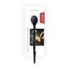 triangle Tasting Spoon with Tweezers, Black, 2-in-1 Spoon and Kitchen