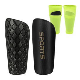 ZMD Soccer Shin Guards for Adults, Shin Pads Set for Men Women Lightweight Protective Soccer Equipment for Football Outdoor Games
