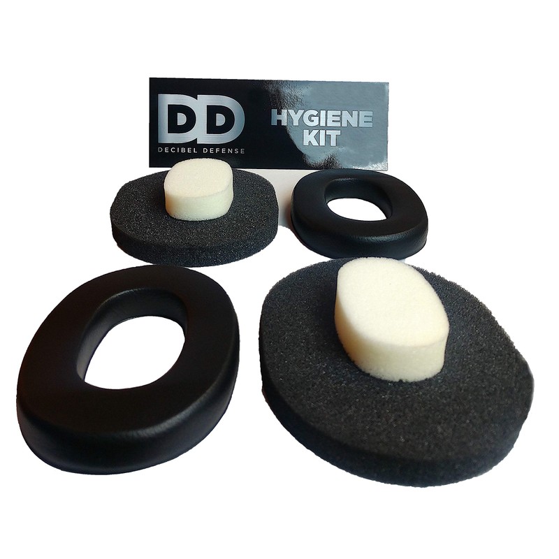 DECIBEL DEFENSE Ear Muffs Replacement Cushions and Foam Liners -
