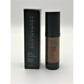 Youngblood Liquid Mineral Foundation Mink Deep Sea Hydrating Complex 1 oz-Mink