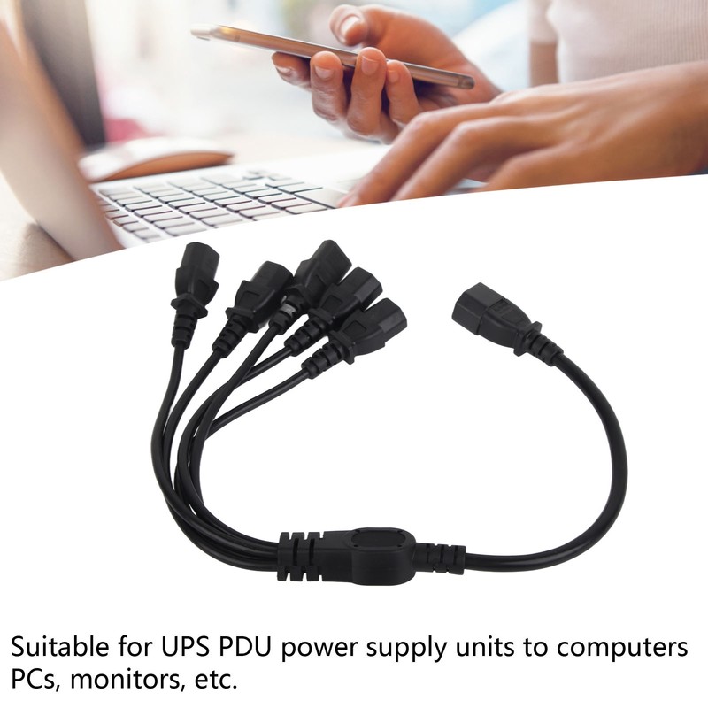 UPS PDU C14 to 5 X C13 Power Adapter Cable