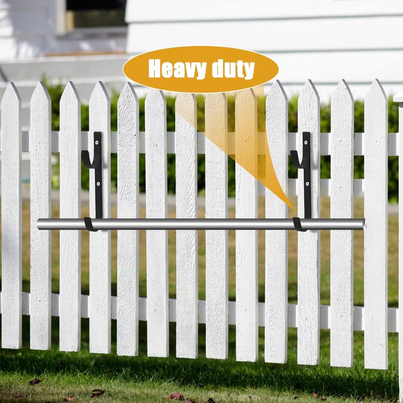 amymark AdjustableHooks Pool Poles Hanger, Fence Hooks Hang Pool Accessories/Skimmers/Leaf