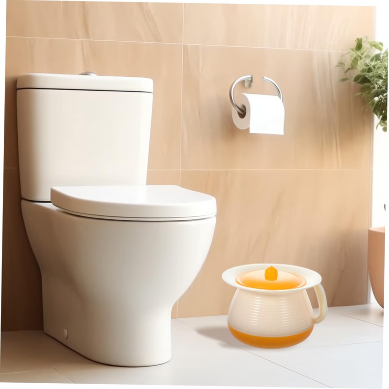 KOMBIUDA Portable Urine Pot Durable Household Spittoon for Men Women
