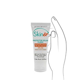 Protector solar Facial Skinër 45 ml. Filtro con maquillaje Tono # 3