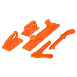 WEN Push Block and Push Stick Safety Set for Woodworking, 5-Piece (WA0001)