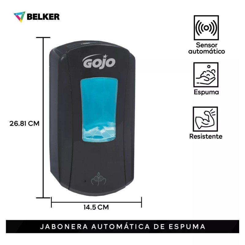 Gojo Jabón En Espuma Ciruelas (2) + Dispensador Auto Gojo