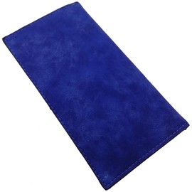 phalatina Elegant Compact Smart Secondary Wallet, Thin, Lightweight, Slim, Card Slot, Simple Design, Unisex, Business Present, dark_blue, Simple and elegant