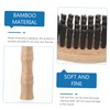 NOLITOY 4pcs Bamboo Toothbrushes Soft Bristles for Oral for Home
