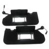 Sun Visors Sun Shades Vanity Mirror Pair W/LED Light Compatible