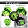 DYSO Green Diesel Fuel Cap + Blue DEF Cap For