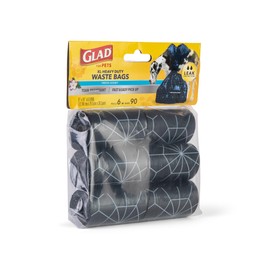 Glad for Pets Extra Large, Heavy Duty Scented Dog Waste Bags Refill Rolls, Fresh Scent | Tear Resistant Doggie Poop Bags for Dogs, 144 rolls, Total 2160 Count