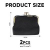 Pack of 2 Women's Purse, PU He Wallet, Short Wallet,