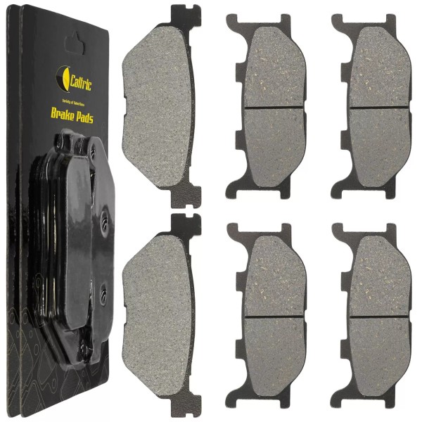 Caltric Front Rear Brake Pads for Yamaha XVS1300 V-Star 1300