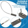 Cable Locks with Combination, Gate Locks for Outdoor Fence Gate,