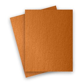 Stardream Metallic - 8.5X11 Paper - COPPER - 81lb Text (120gsm) - 250 PK