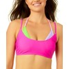 Salt + Cove Women's Juniors' Double Look Bralette Bikini Top