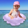 Baby Swimming Float, Heart Shaped Pool Inflatable Baby Float Baby