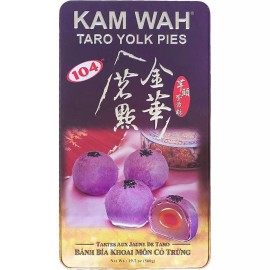 Kam Wah Taro Egg Yolk Pies Soft Flaky Mid-Autumn Festival Dessert, 19.7 Ounce
