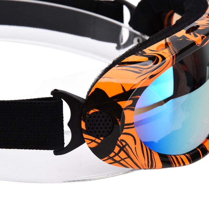 Single Layer Professional Ski Goggles Windproof Outdoor Riding UV Protection