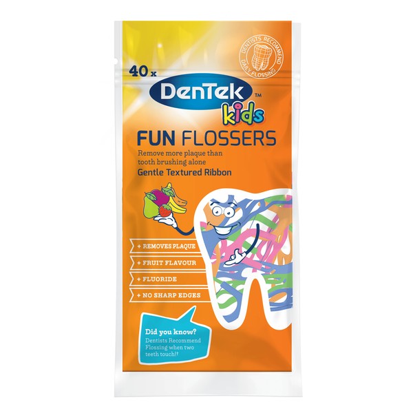 Dentek Kids Fun Flossers 40ct
