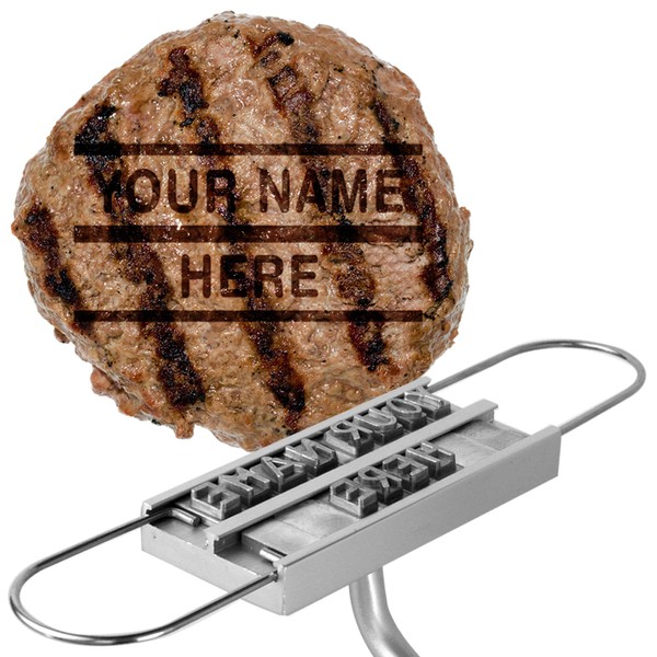 Barbuzzo BBQ Branding Iron with Changeable Letters - Brand Your