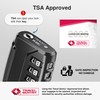Puroma TSA Approved Luggage Locks, 4 Digit Combination Travel Cable