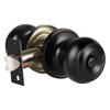 KNOBWELL 1 Pack Modern Door Knob, Matte Black Door Knob