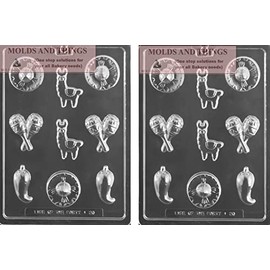 Cinco de mayo candy Chocolate mold With Copywrited Molding Instruction Mexican Fiesta Party Decor