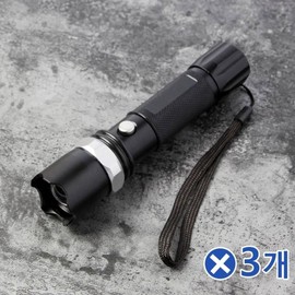 Leisure Activities Bolt Zoom LED Flashlight x 3 Good size to carry