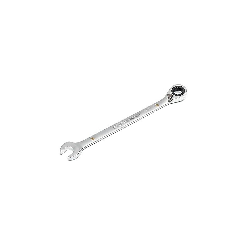 GEARWRENCH 90T 10mm Reversible Ratcheting Combination Wrench - 86610, Large