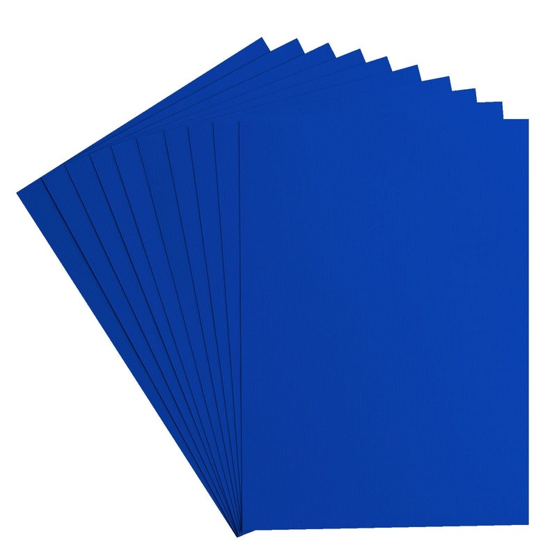 Florence A4 Texture Cardstock Canvas, Paper, Sapphire, One Size
