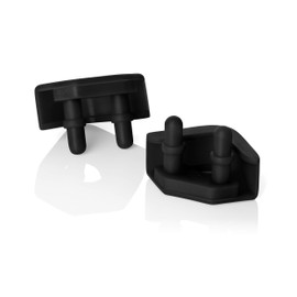 Noctua NA-SAVP5 chromax.black, Anti-Vibration Pads for 92mm & 80mm Noctua Fans (16-pack, Black)