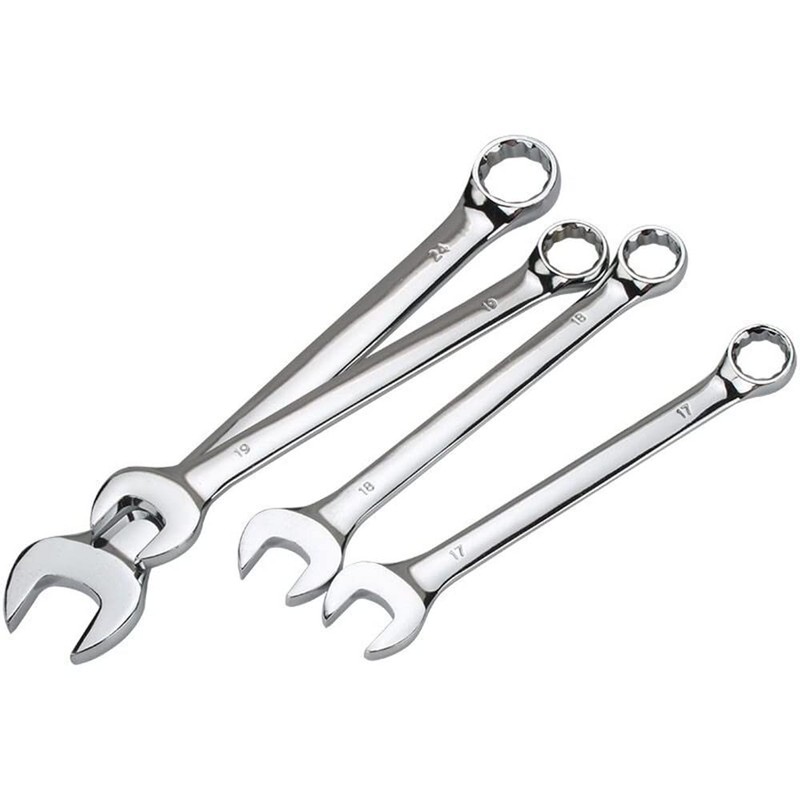FLZOSPER 15mm Metric Wrench,12-Point Box End Head Combination Wrench Spanner