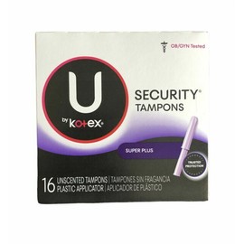 U by Kotex 51571 Unscented Security Tampons