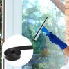 2 Pcs Squeegee Rubber Blades, Window Squeegee Rubber Refill Squeegee