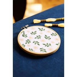 DMC Embroidery Kit Delicate Daisies by Jenni Davis - Intermediate