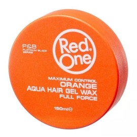 Red One 3 Red One Maximum Control Orange Aqua Hair Gel Wax