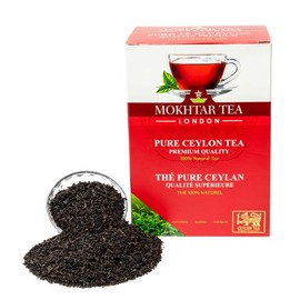 Mokhtar Tea London | Ceylon Tea | Premium Quality | Loose Leaf | 500 gram | 100% Natural & Pure Black Tea