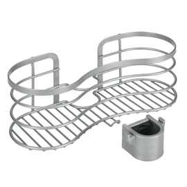 Metaltex Polytherm Coated Viva Bathroom Shower Caddy with Pole Grip