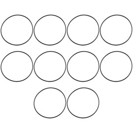 YINETTECH Pack of 10 Nitrile Washer 85mm ID x 2.5mm C/S NBR Rubber O Ring 90mm x 85mm x 2.5mm O-Rings Gasket Compatible with Viega O-Ring 556402 4943.20
