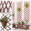 2Pack Expandable Wooden Lattice Wall,Plant Garden Trellis for Climbing Plants
