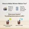 SUNRIGHT Premium Winter Melon Tea Brick, White Gourd Tea, No