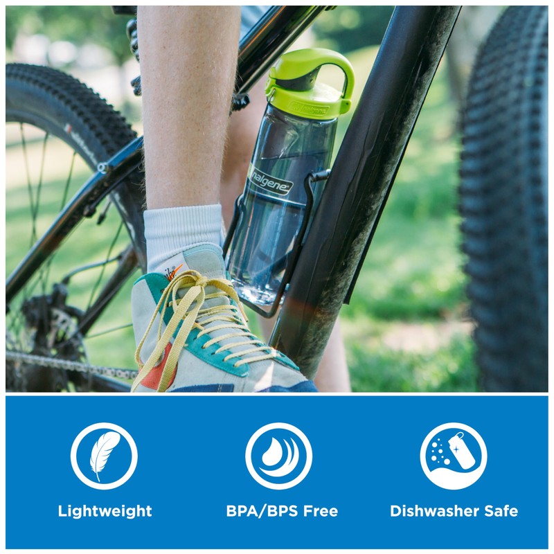 Nalgene Sustain Tritan BPA-Free On The Fly Water Bottle Made
