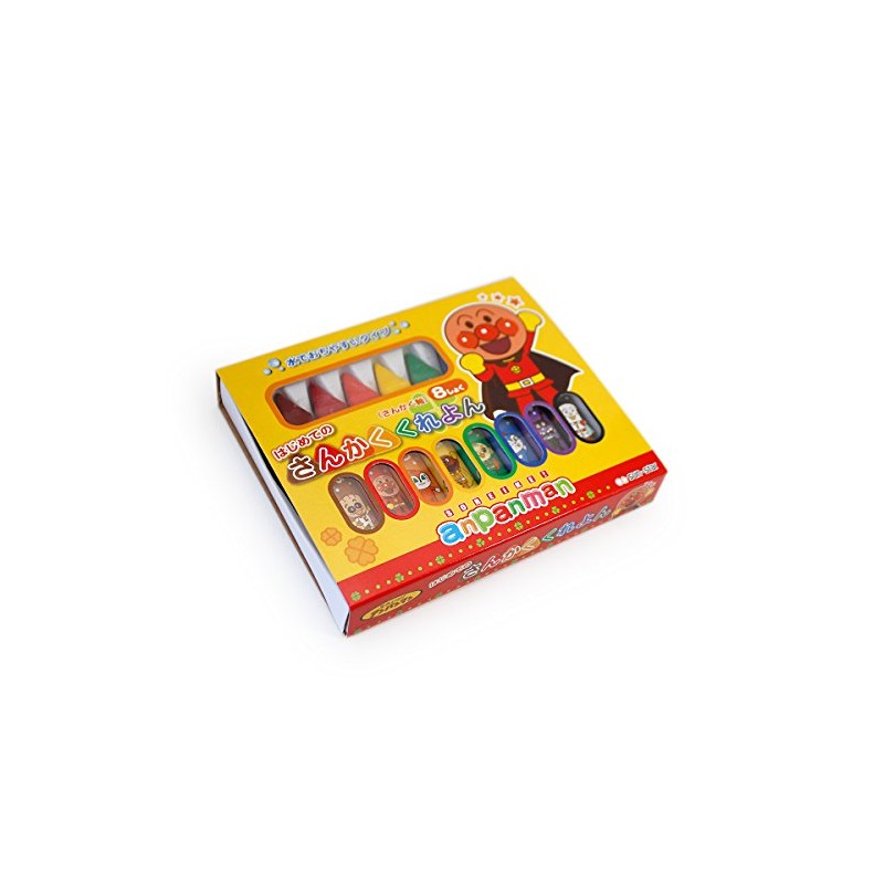 Sunstar Stationery Anpanman 1900010A My First Time Kakuyoko (8 Colors)